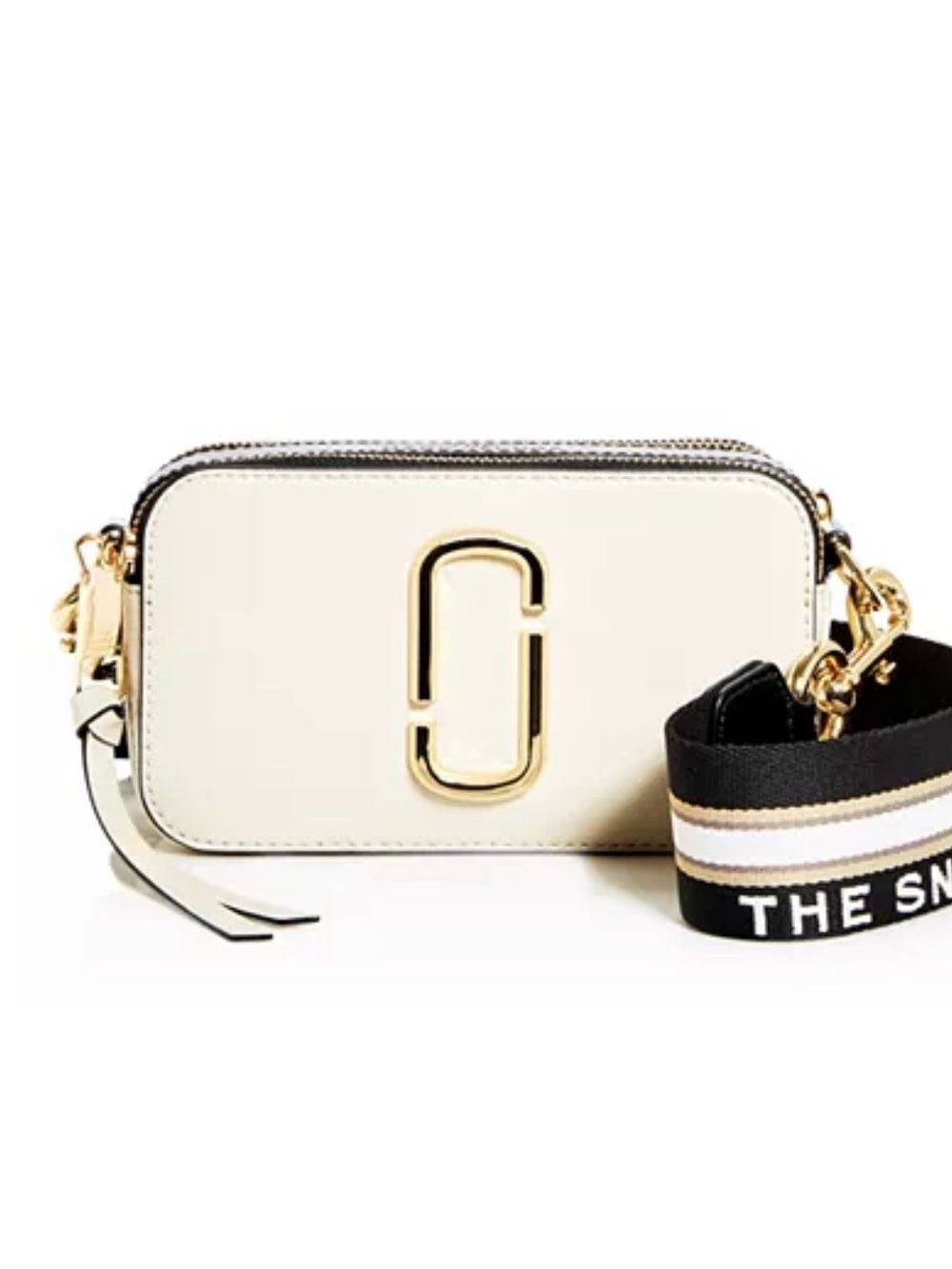 Marc Jacobs Ivory Snapshot Bag